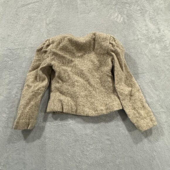 MJ‎ Concepts Sportswear Wool Button Blazer Union Made Women's 5 XS Beige Vintage - Picture 3 of 8